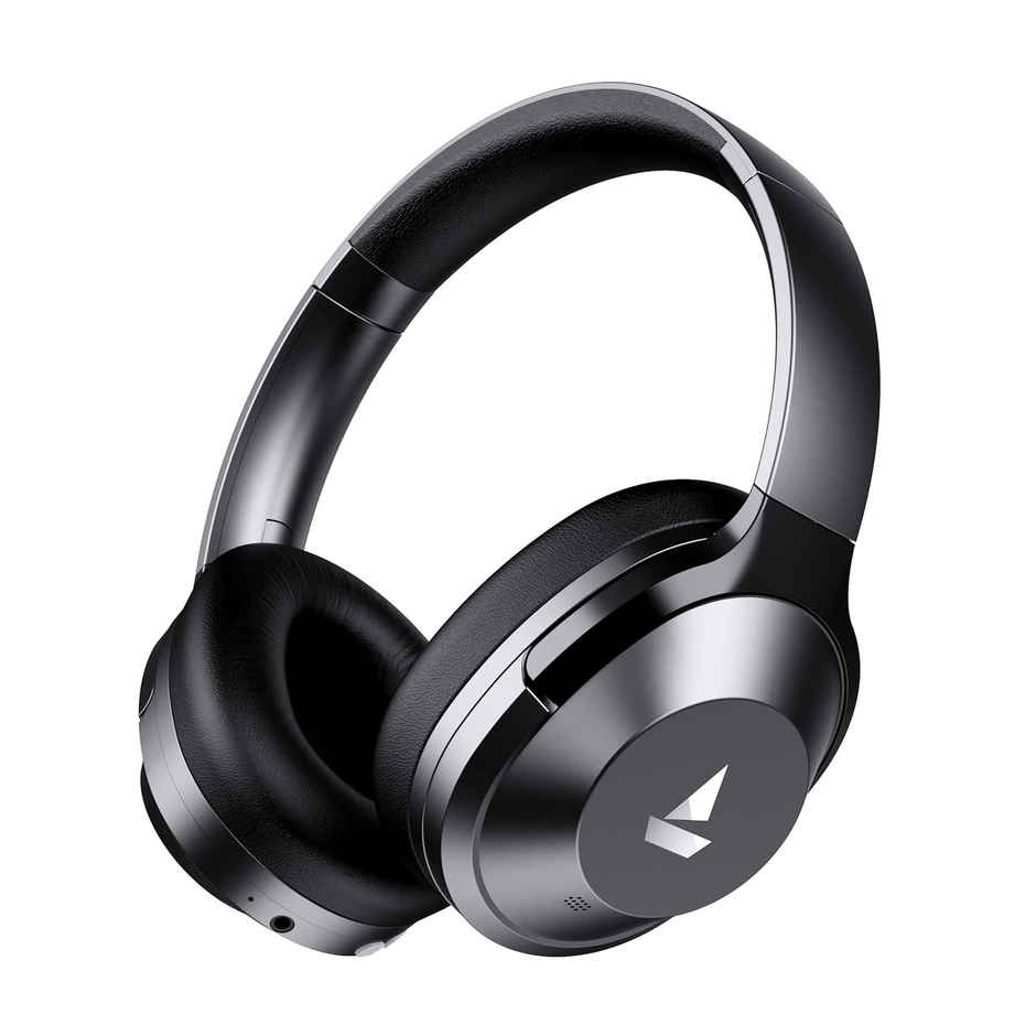 boAt Nirvanaa 751 ANC BT Over Ear Headphones w/ 65H Playtime & Hybrid ANC upto 33dB (Gunmetal Grey)