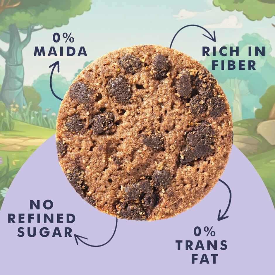 Unifit Choco Chips Cookies | Crispy and Chocolatey | High Protein and Fiber