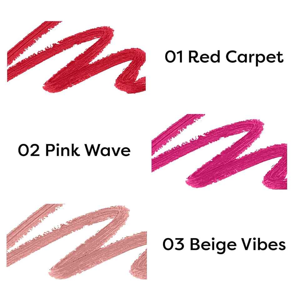 SUGAR POP Velvet Matte Lip Liner 02 Pink Wave