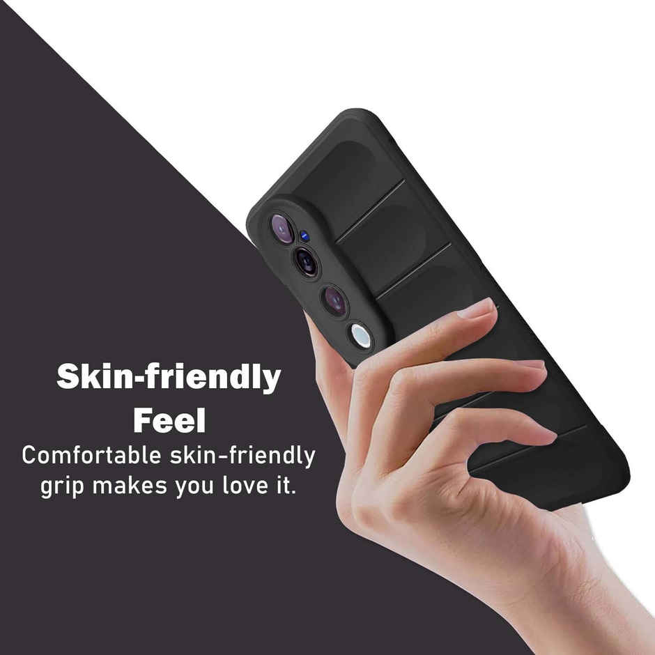 Artistque Case For Vivo V40 / V40 Pro / T3 Ultra 5g Back Cover | Liquid Stripe Cover Silicone