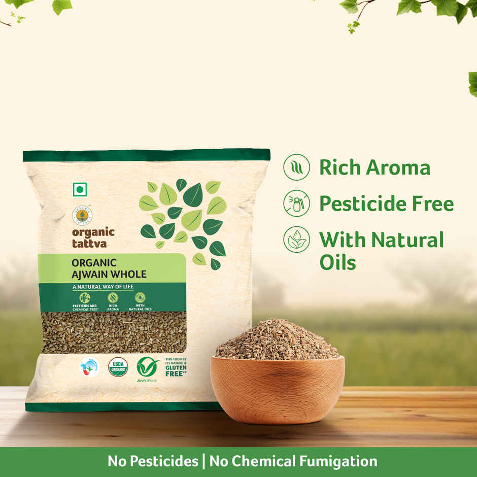 Organic Tattva Ajwain Whole