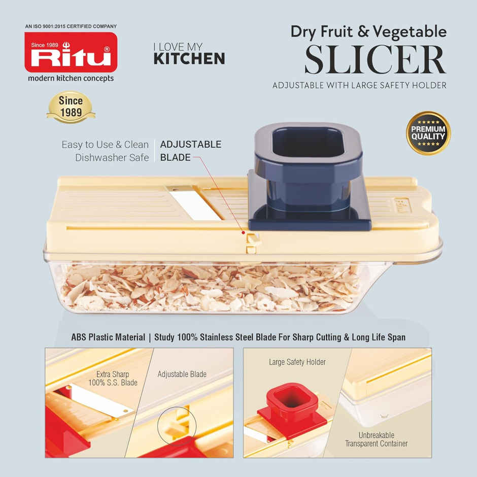 Ritu Dry Fruit & Veg Slicer
