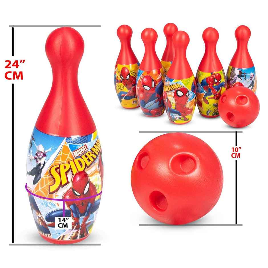 ITOYS Spiderman Bowling Set, Multicolour, 3Y+