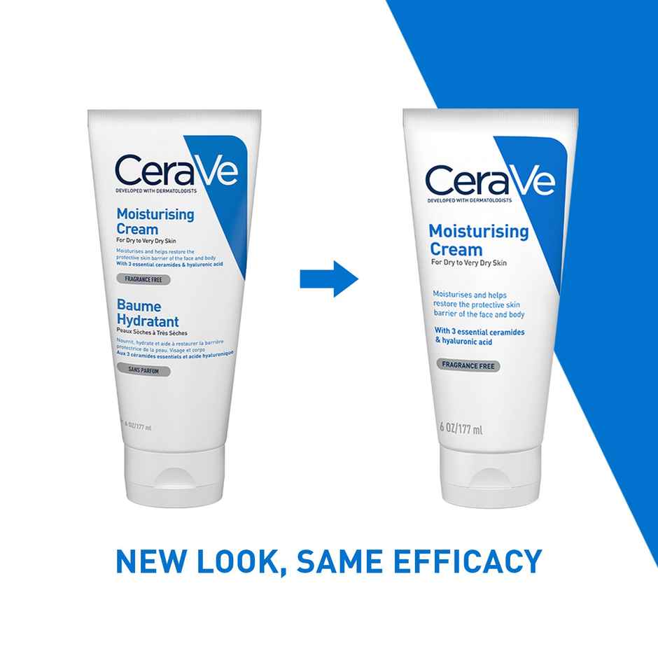 CeraVe Moisturizing Barrier Repair Cream with Ceramides & Hyaluronic Acid