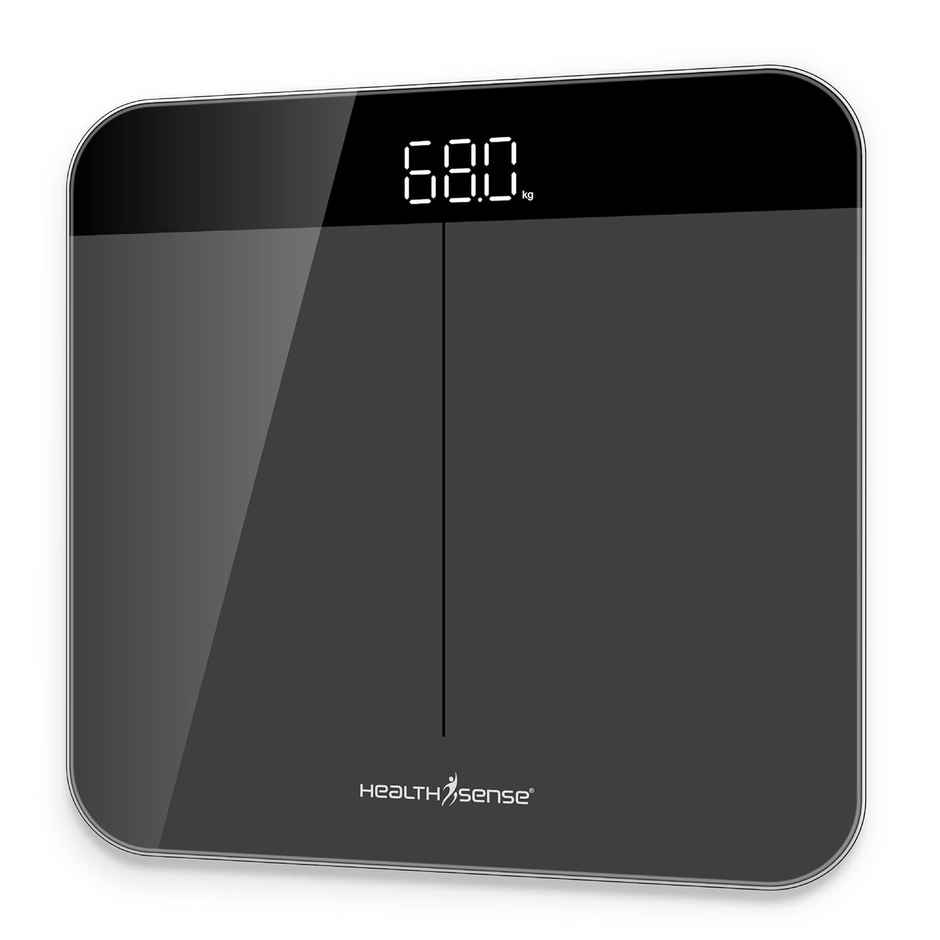 Healthsense Weight Machine For Body Weight, Error Indicator, 1 Year Warranty Dura-Glass Ps 120