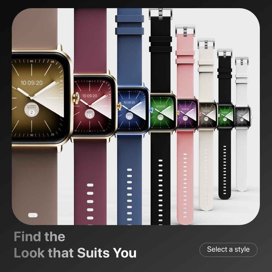 Fire-Boltt Ninja Calling Pro Plus Smartwatch | 1.83" Display | BT Calling - Black