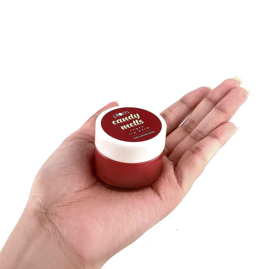 Plum Candy Melts Vegan Lip Balm Red Velvet Love