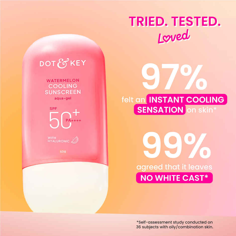Dot & Key Watermelon Hyaluronic Cooling Sunscreen SPF 50 PA+++