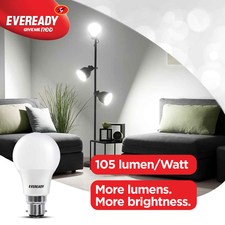 Eveready 14 W LED Bulb Cool Day White | 6500K | B22 Base Holder