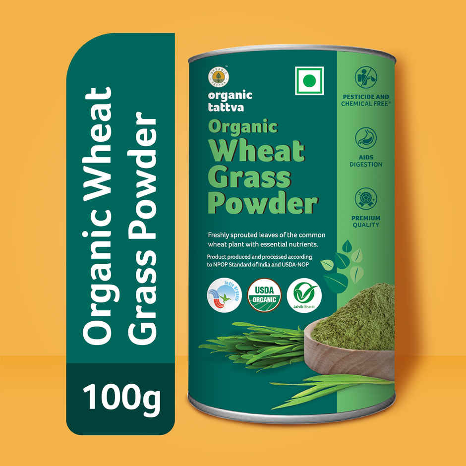 Organic Tattva Wheat Grass Powder