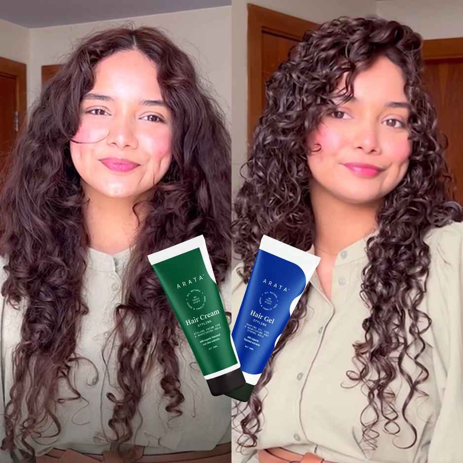 Arata Cream & Gel Styling Mini Combo