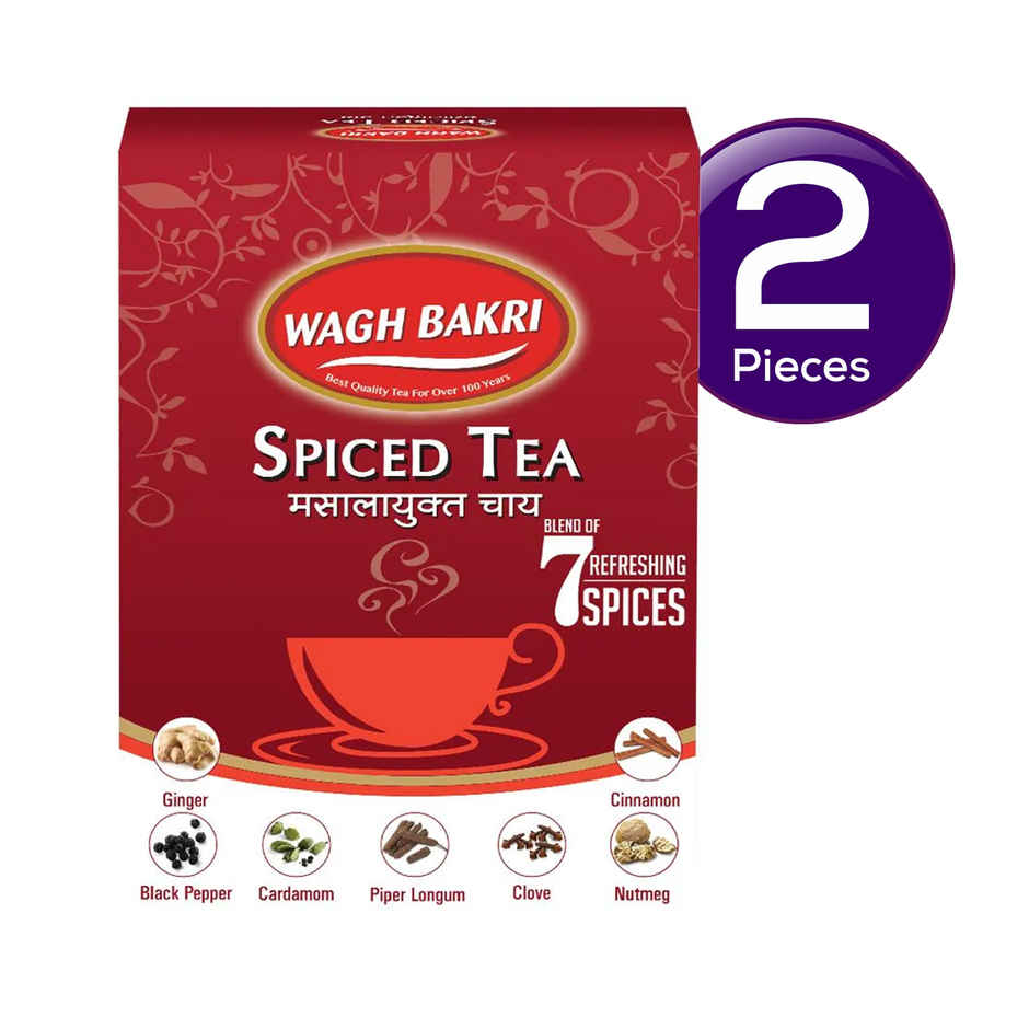 Wagh Bakri Premium Spiced Tea Combo