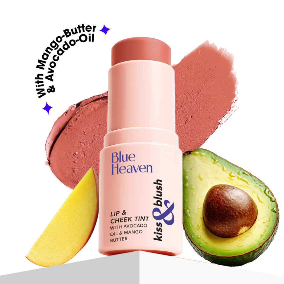 Blue Heaven Kiss & Blush Lip & Cheek Tint (Muted Peach)