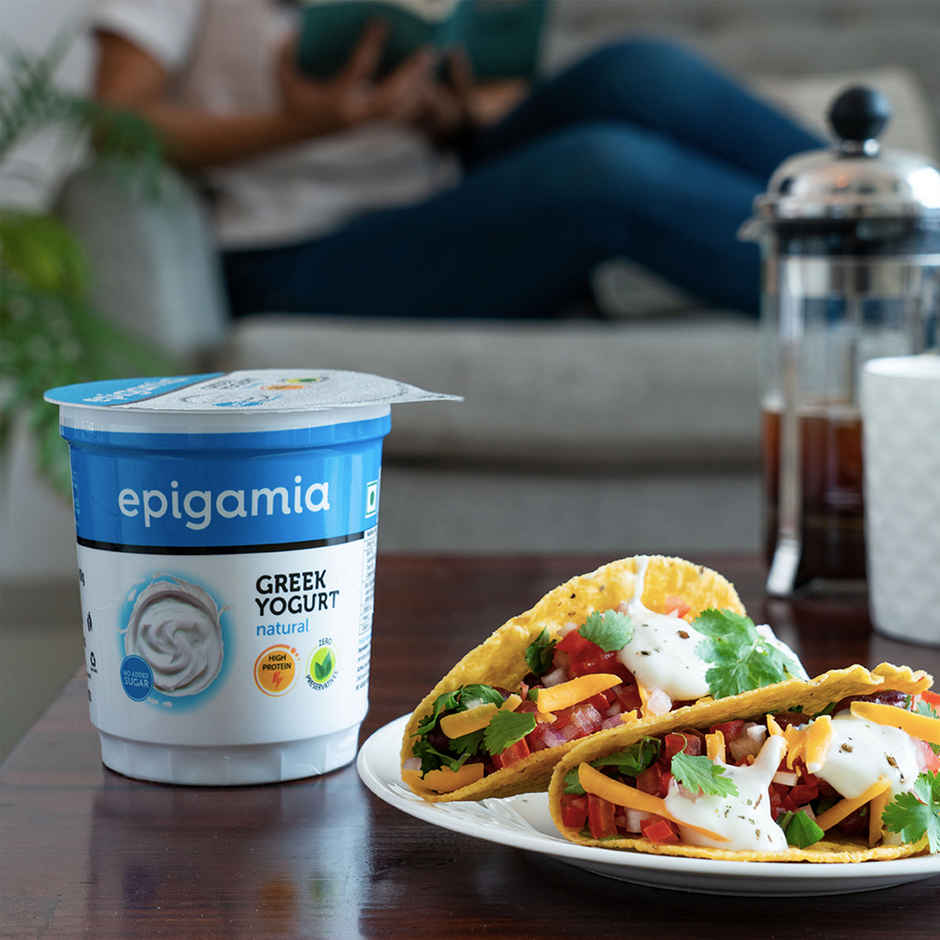 Epigamia Greek Yogurt- Natural Combo   