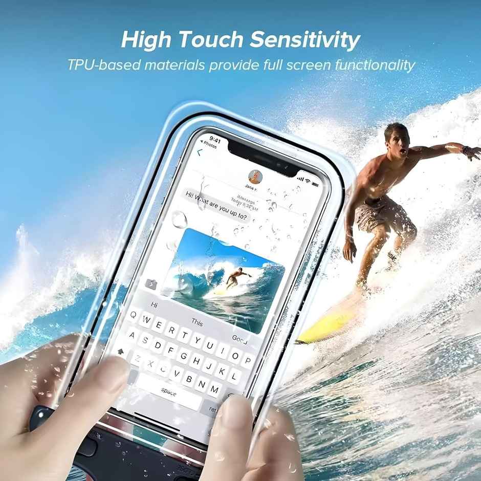 Homez it Waterproof Phone Pouch For Pool And Beach | Assorted