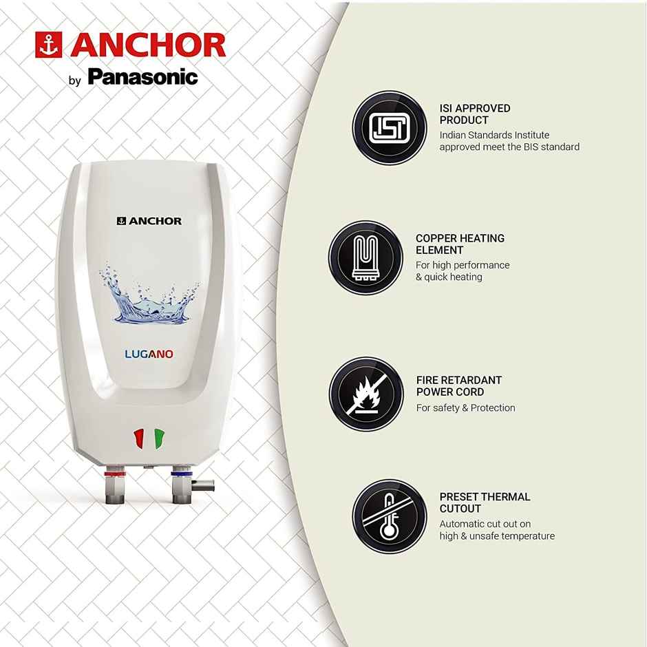 Panasonic Lugano 3 L Instant Geyser