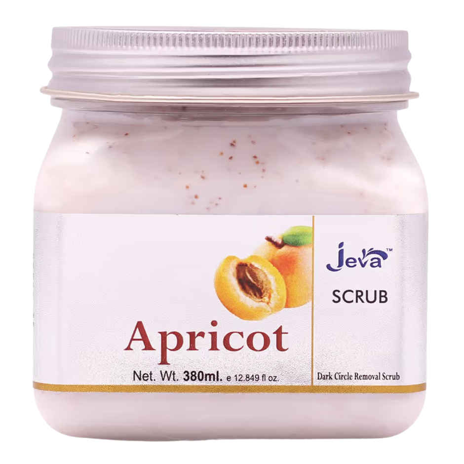 Jeva Apricot Body Scrub | Exfoliating & Dark Spot Reducing Gel for Radiant Skin