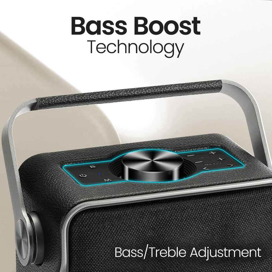 Portronics Harmony II 60W HD Sound Portable Bluetooth 5.3V Speaker | Type-C | Grey