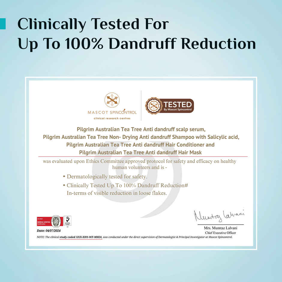 Pilgrim Australian Tea Tree Anti-Dandruff Conditioner