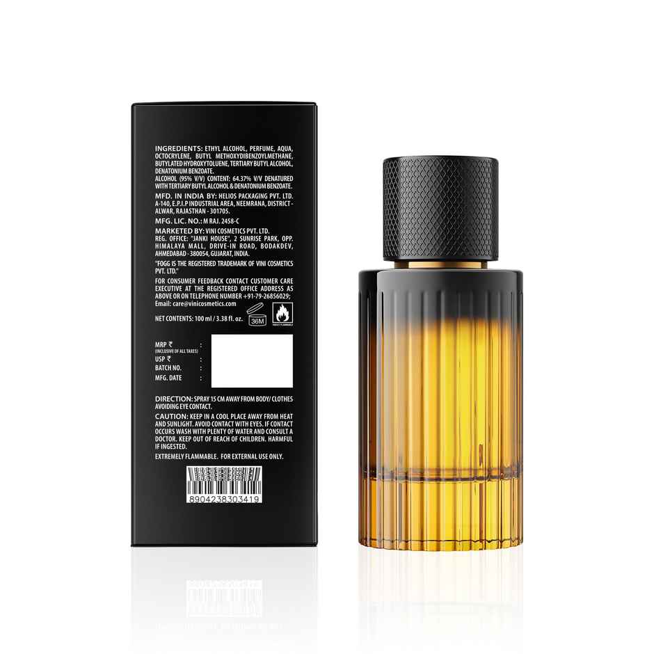 Fogg f20 Fabulous Amber Luxury Unisex Perfume Eau De Parfum