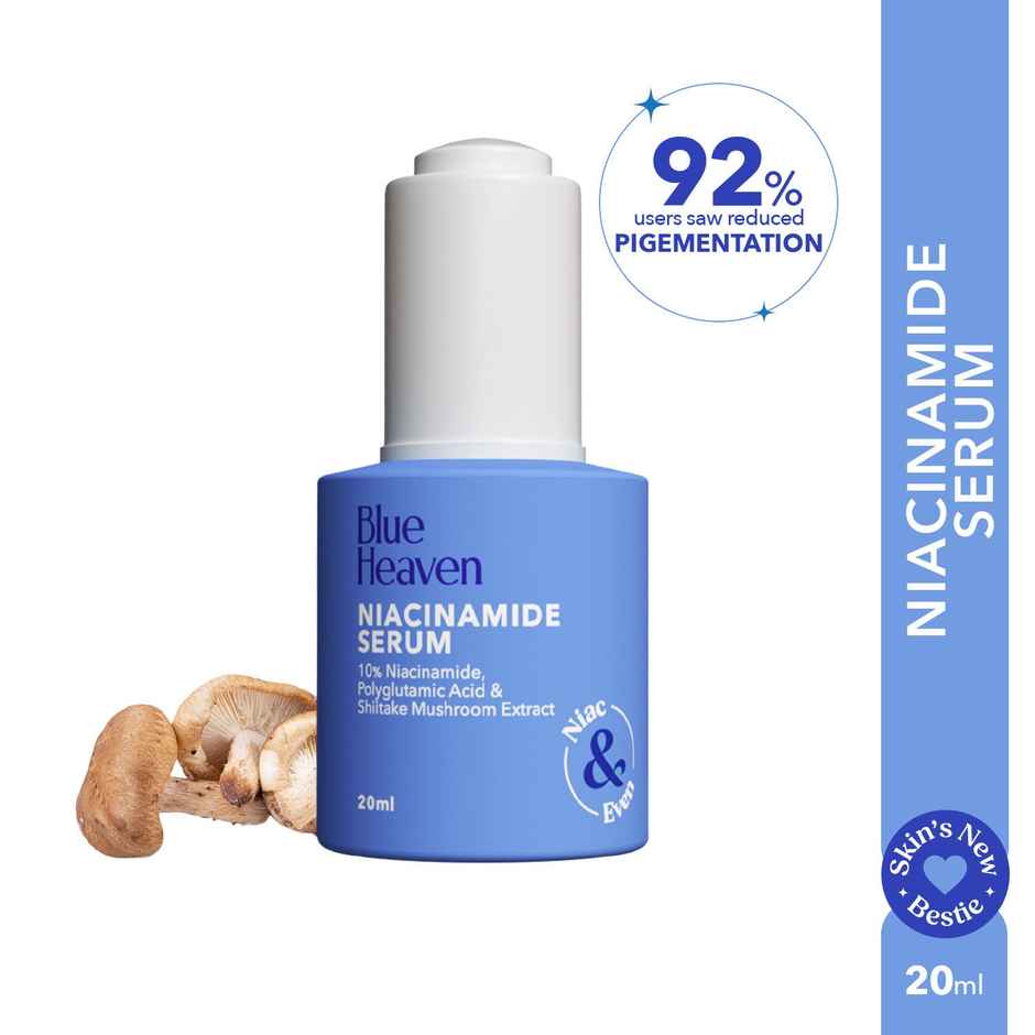 Blue Heaven 10% Niacinamide for Glowing Skin Face Serum for Women