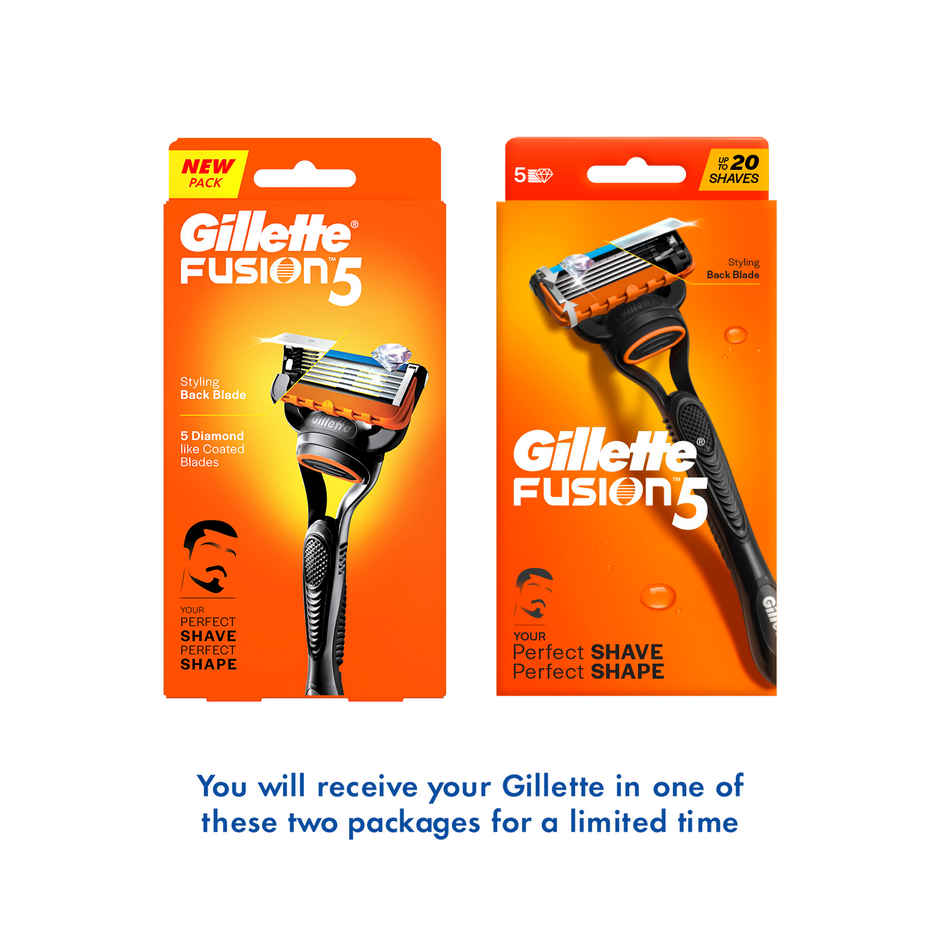 Gillette Fusion Manual Shaving Razor For Men