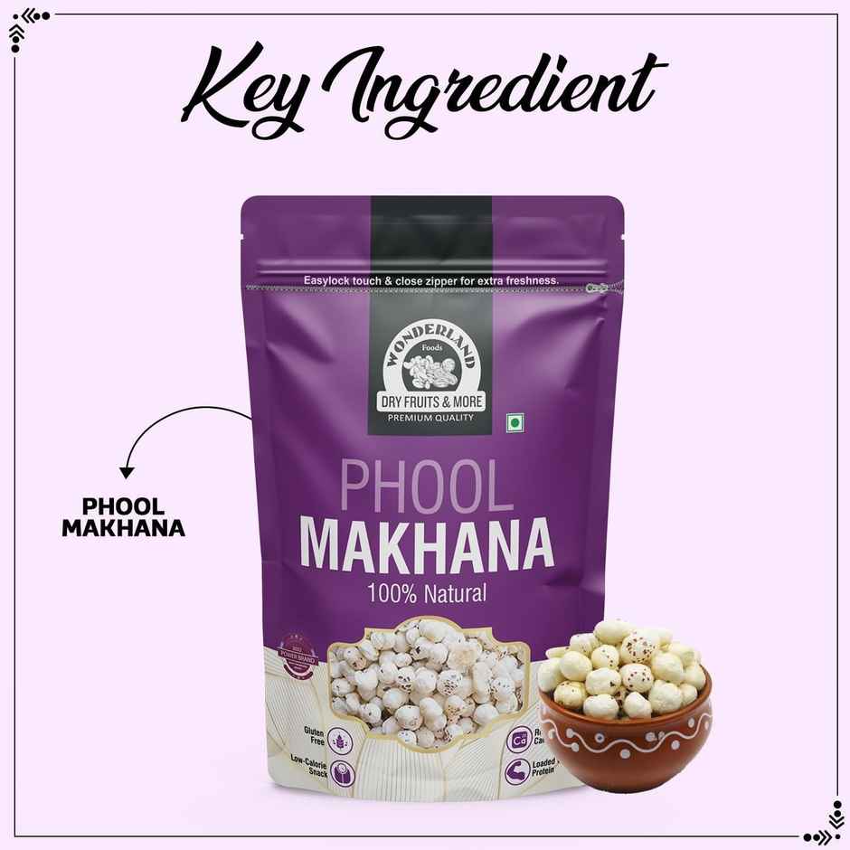 Wonderland Foods Phool Makhana Fox Nuts