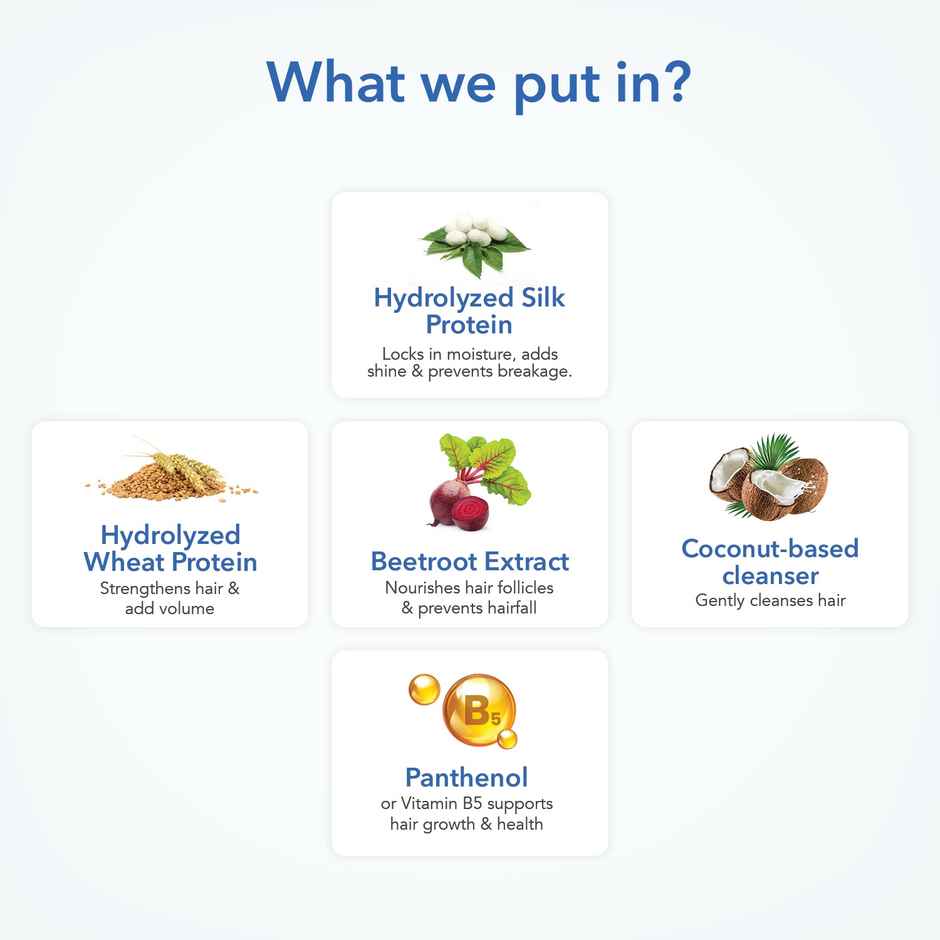 The Moms Co Natural Protein Shampoo