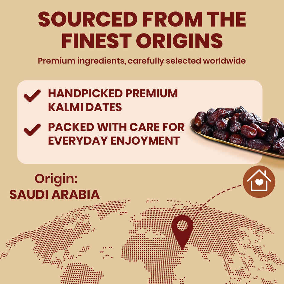 Nutty Gritties Premium Kalmi Dates | High Fibre
