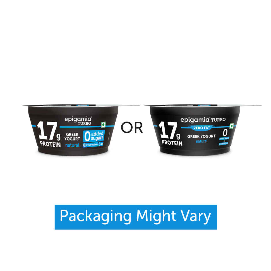 Epigamia 17g Protein Turbo Yogurt Natural