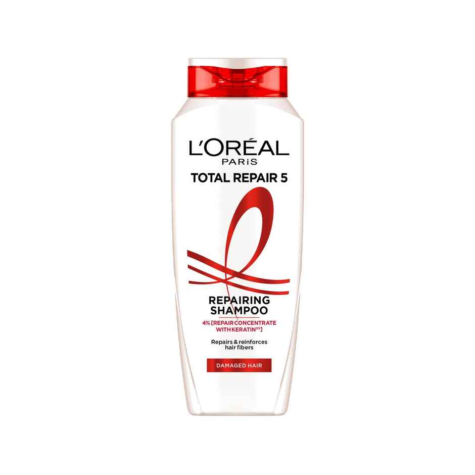 L'Oreal Paris Total Repair 5 Repairing Shampoo With Keratin XS For Damaged Hair