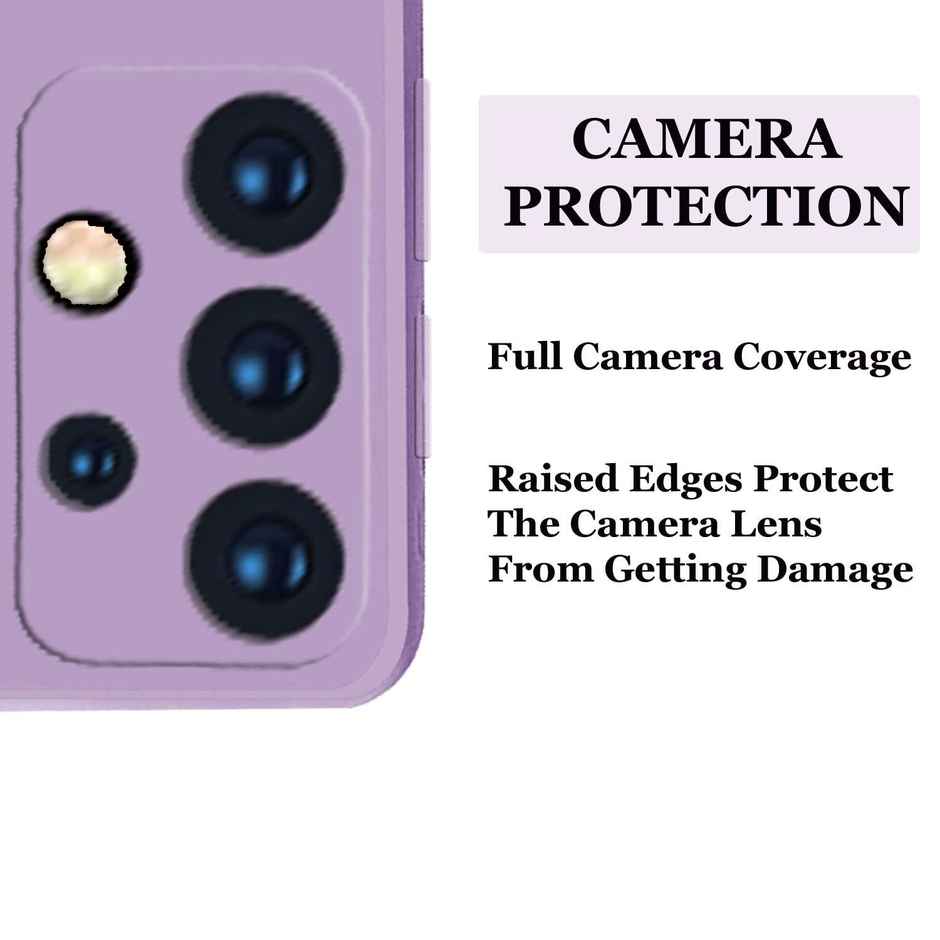 Artistque Case For Samsung Galaxy M32 / A32 5G Back Cover - Plain Liquid Silicone Cover