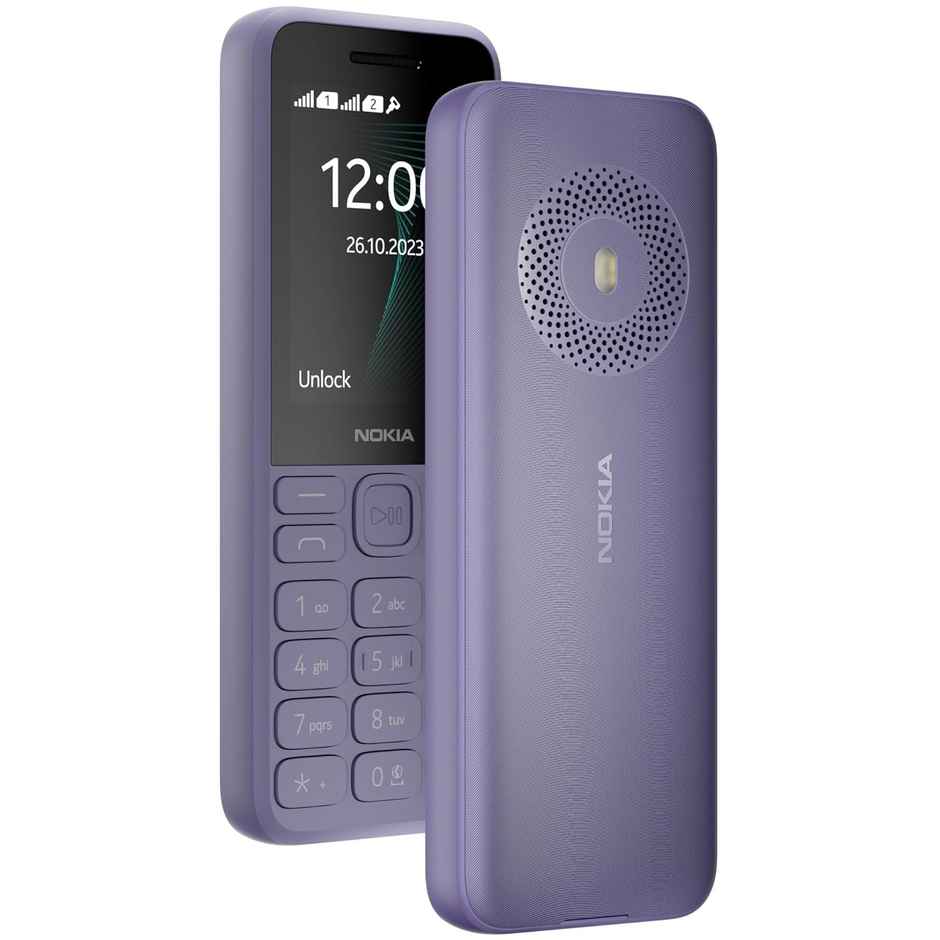 Nokia 130 Music Dual Sim Keypad Mobile | 2.4" Display | 1450 mAh Battery | Purple