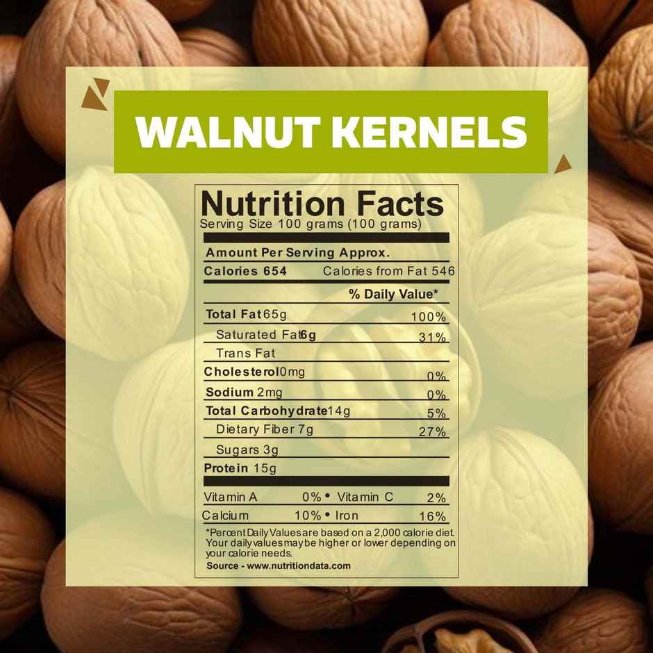 Wonderland Foods Vrat California In-shell Walnuts