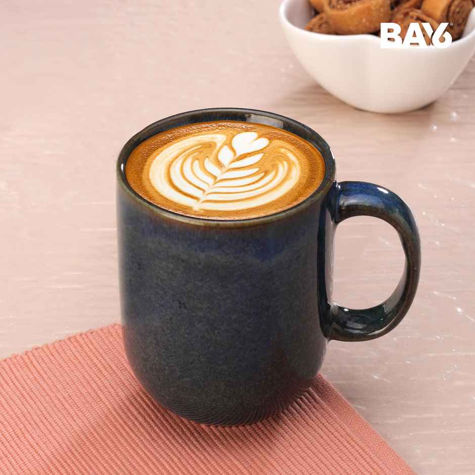 BAY6 Porcelain Coffee Mug Big Coupe 300 ml Reactive - Cyprus