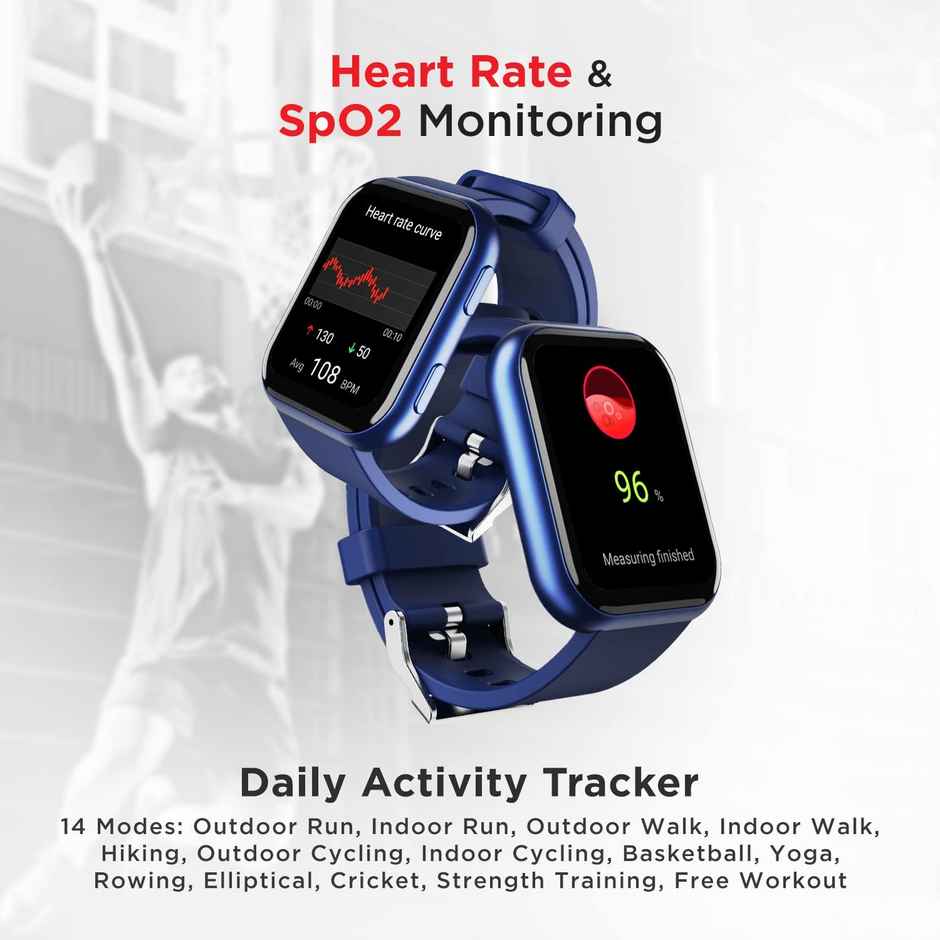 boAt Blaze Smartwatch | 1.75" Display - Deep Blue