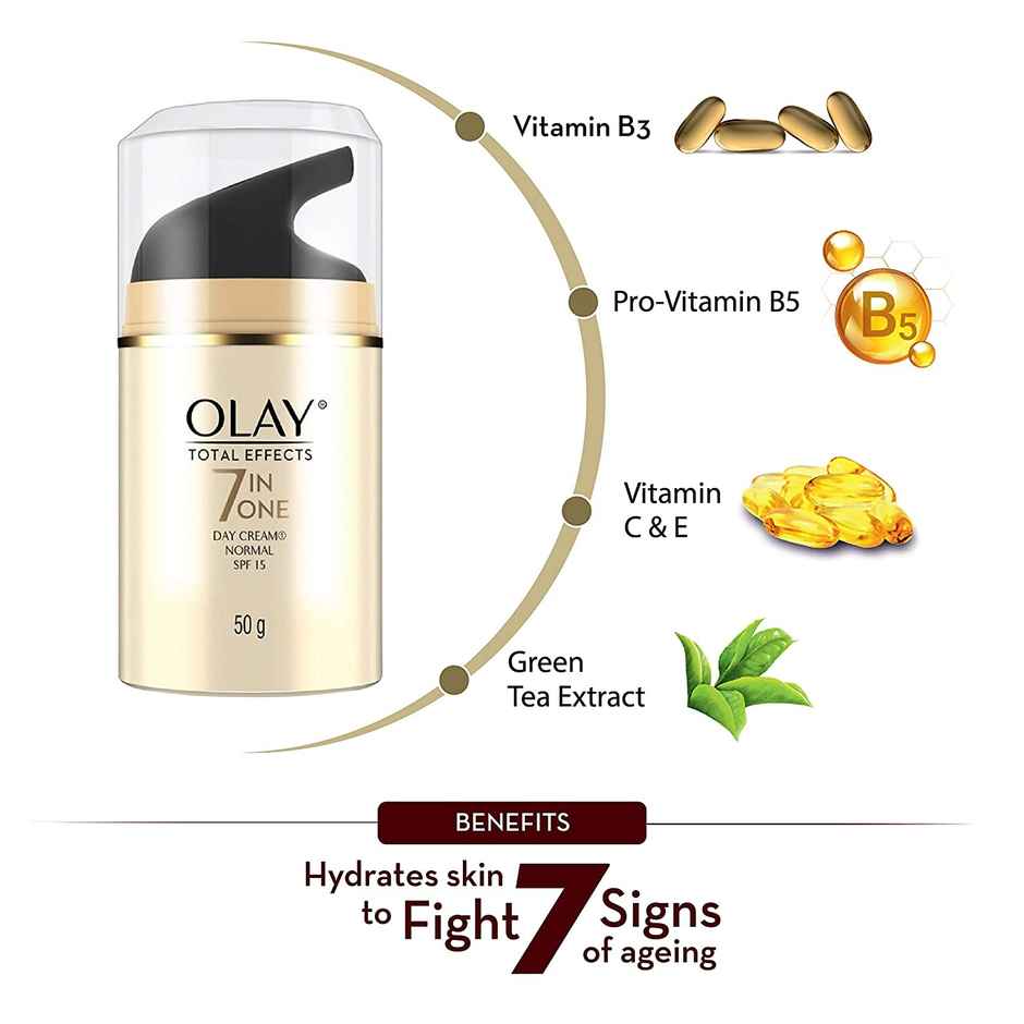 Olay Total Effects Day Cream With Vitamin C niacinamide green Tea