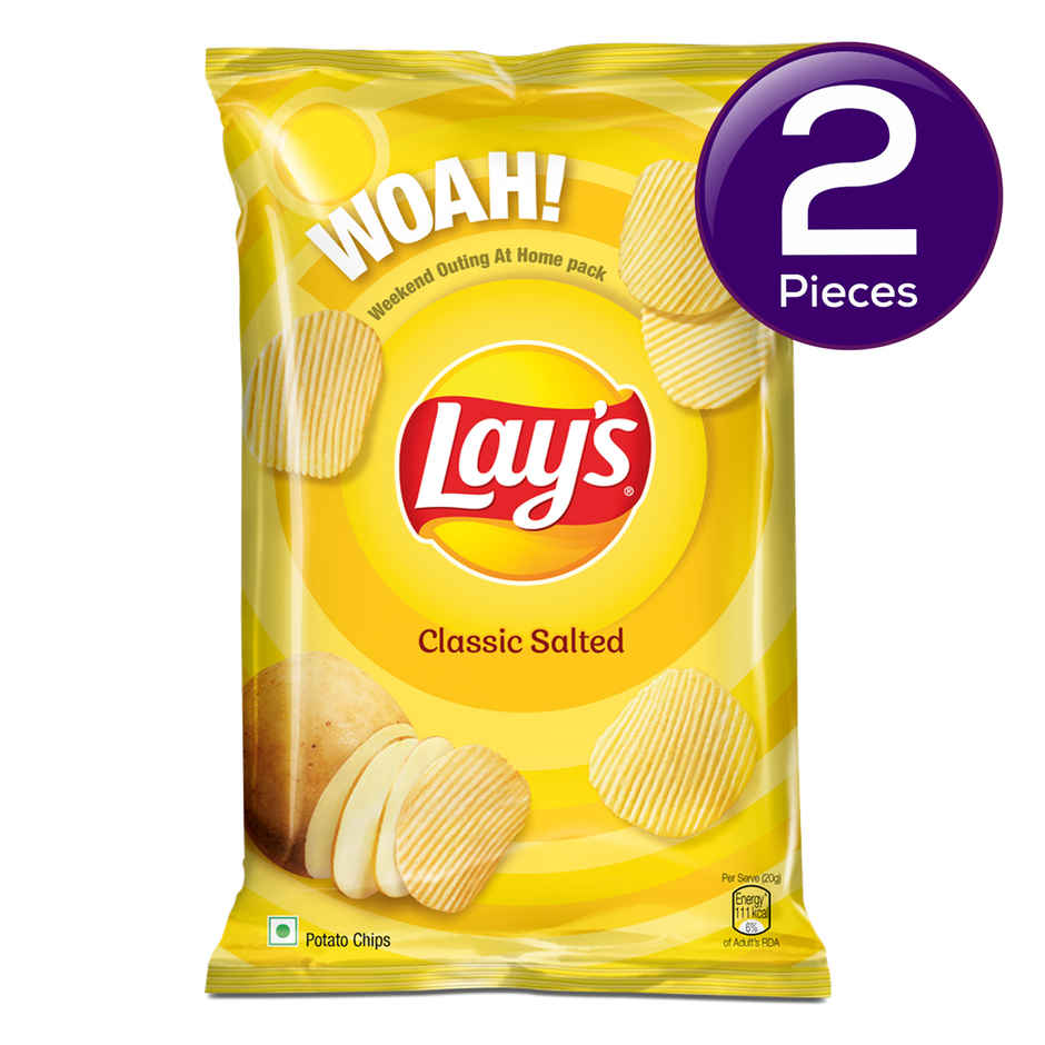 Lay's Classic Salted Potato Chips Combo