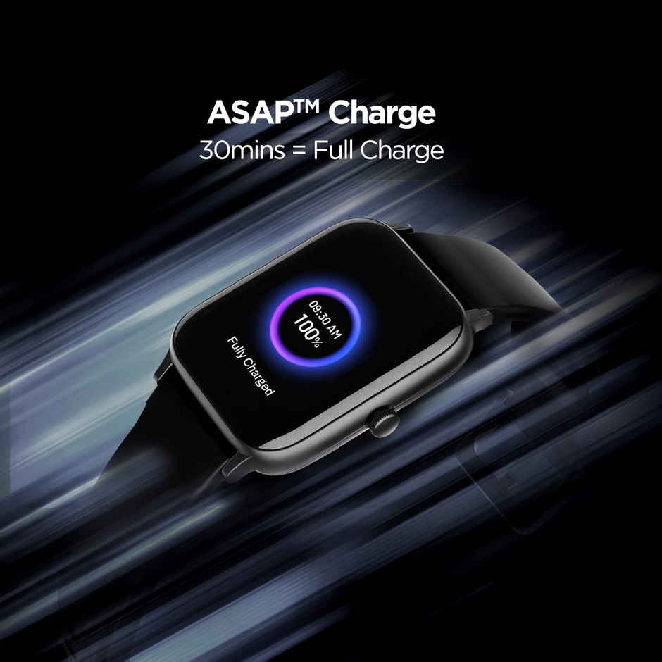 boAt Xtend Pro 1.78" AMOLED Display Smart Watch with Fast Charge, BT Calling - Active Black