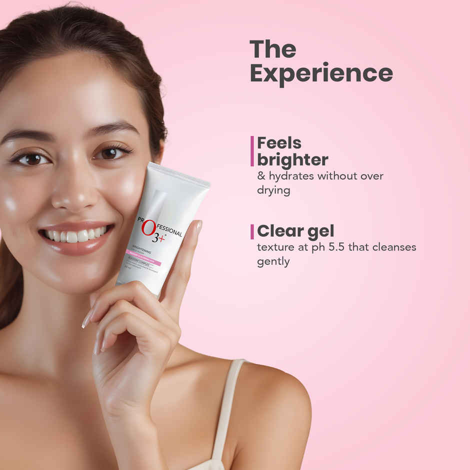 O3+ Brightening & Whitening Face Wash
