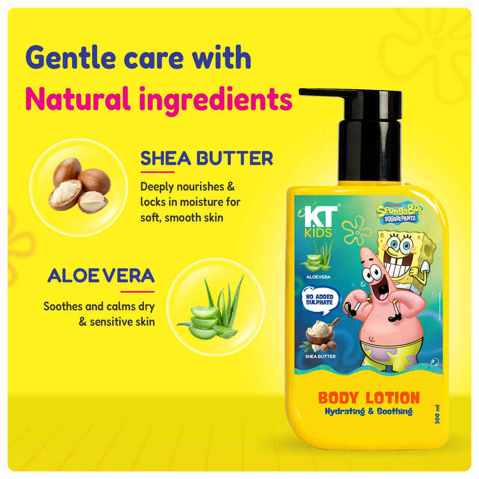 KT Kids Moisturizing Baby Lotion Shea Butter and Alovera 1 Pack