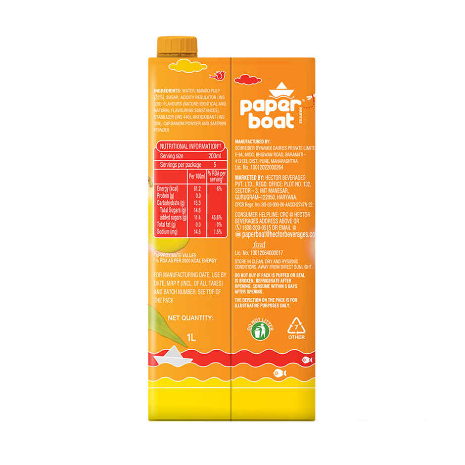 Paper Boat Aamras Drink