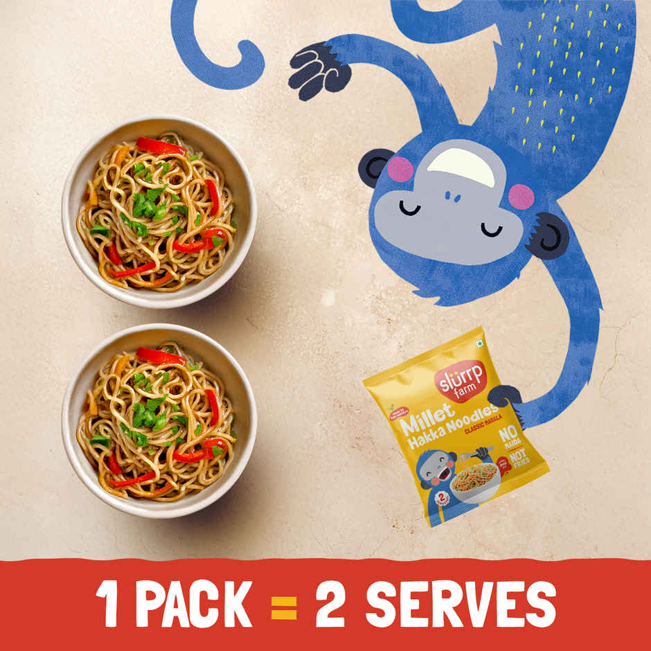 Slurrp Farm Millet Noodles | Classic Masala | Serves 2