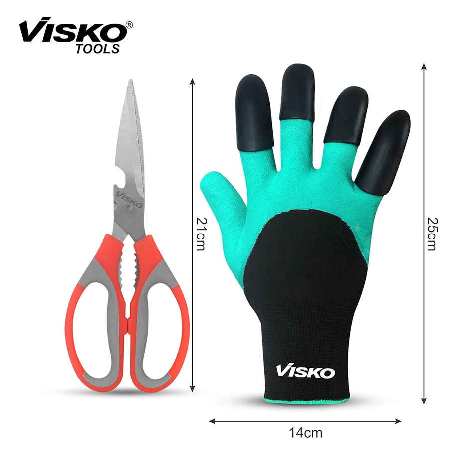 Visko Garden Tools Set With 2 Pieces Garden Tool Kit