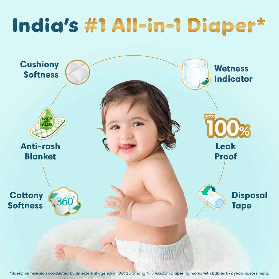 Pampers Premium Care Diaper (Pants, S , 4-8 kg)