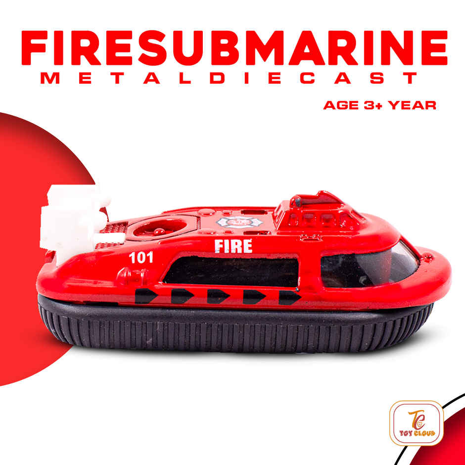 Toy Cloud Free Wheel Die Cast Metal Fire Rescue Vehicle Set of 3 1:64 Scale Model Vehicles Toys