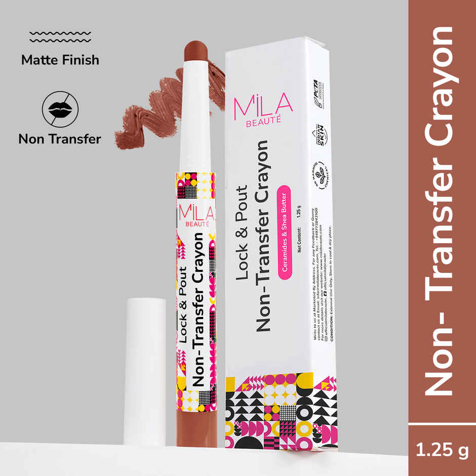 Mila Beaute Transferproof Long Lasting Matt Crayon I Smudge Proof & Lightweight | 2 - Not Today