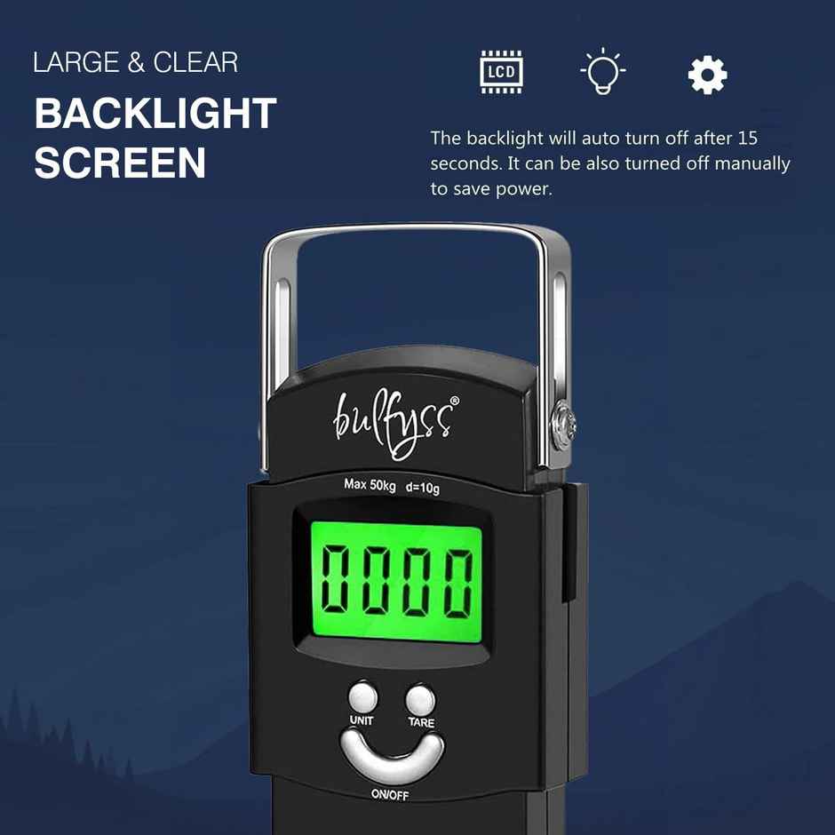 Urbanfix Bulfyss Electronic 50Kgs Digital Luggage Weighing Scale - Weight Machine For Luggage