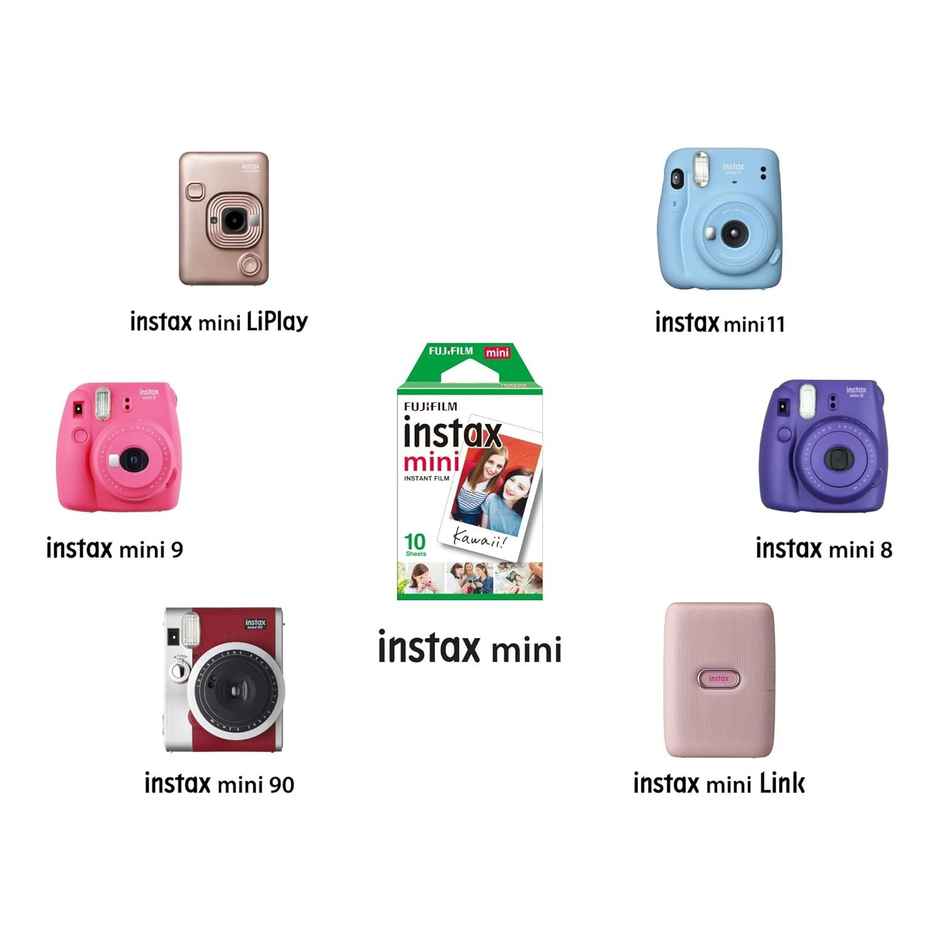 Fujifilm Instax Mini Instant Camera Film- 10 sheets