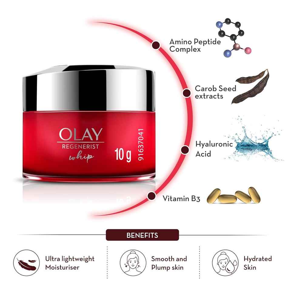 Olay Regenerist Whip Cream With Hyaluronic Acid Niacinamide